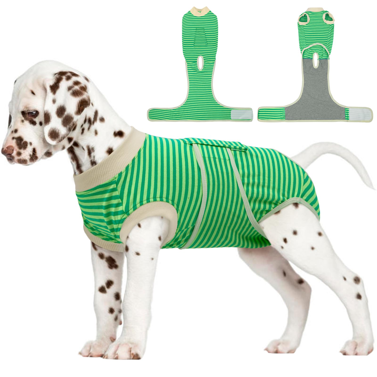 FUAMEY traje de recuperación para perros, cierre fácil para ponerse sin estrés.
