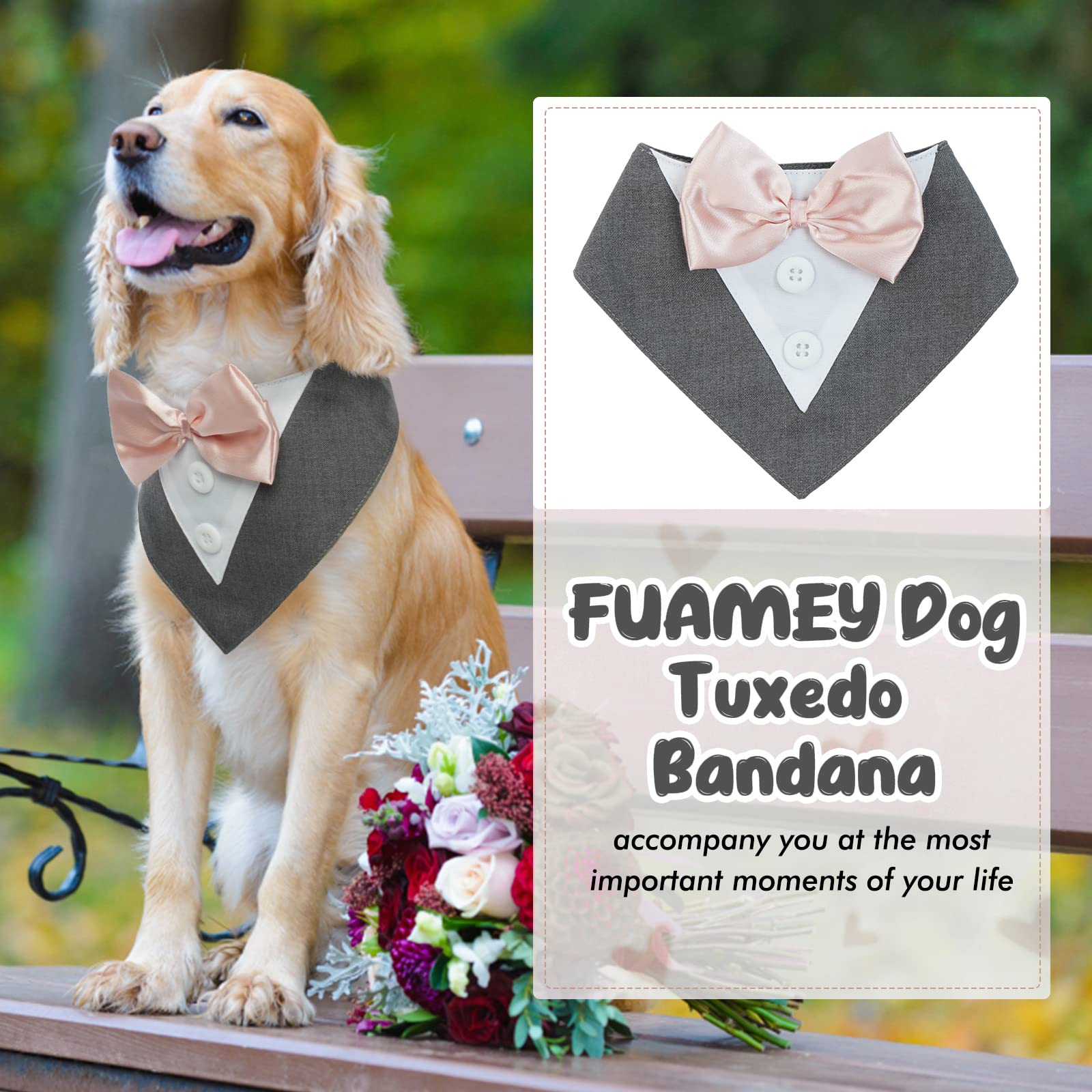 FUAMEY outfit de fiesta para perro, cómodo y llamativo en cualquier ocasión.
