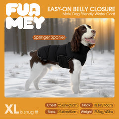 FUAMEY chaqueta puffer, ajuste en la cintura para un fit cómodo.