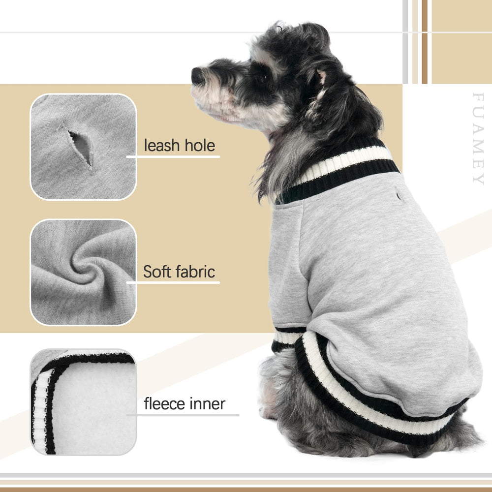 FUAMEY suéter canino resistente a enganches para juego y paseo.