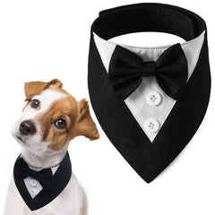 FUAMEY, traje etiqueta para perro grande, frente elegante para eventos formales.