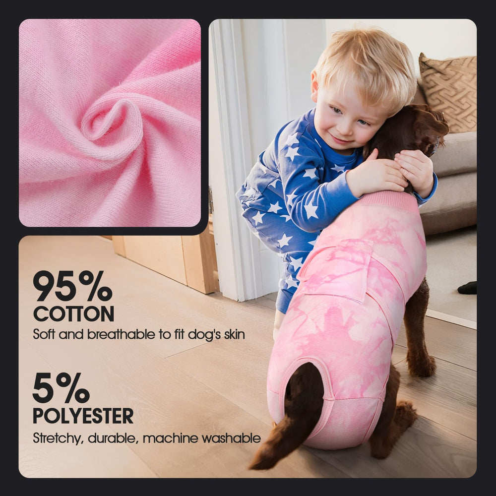 FUAMEY Recovery Suit con ajuste adaptable a la talla del perro