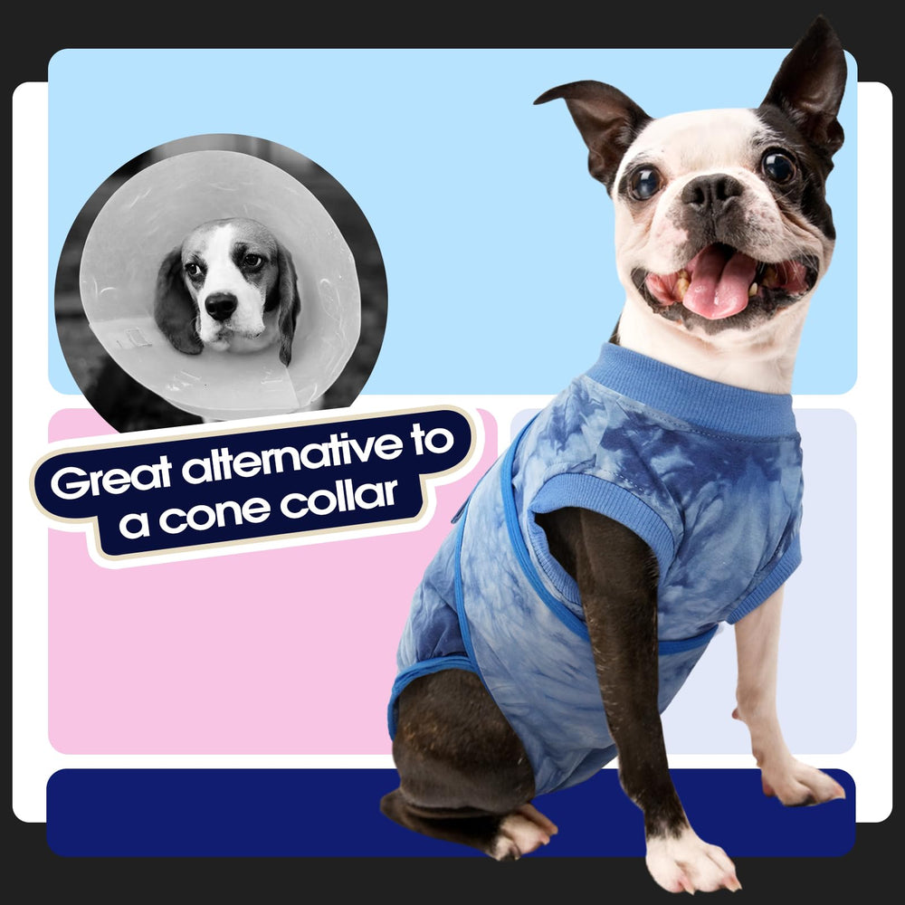 FUAMEY Traje evita lamidos en perros, ideal tras cirugía.