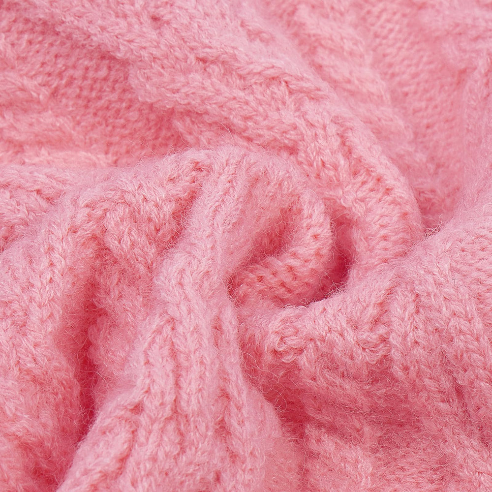FUAMEY ropa de invierno para perros en rosa, perfecta para exteriores.