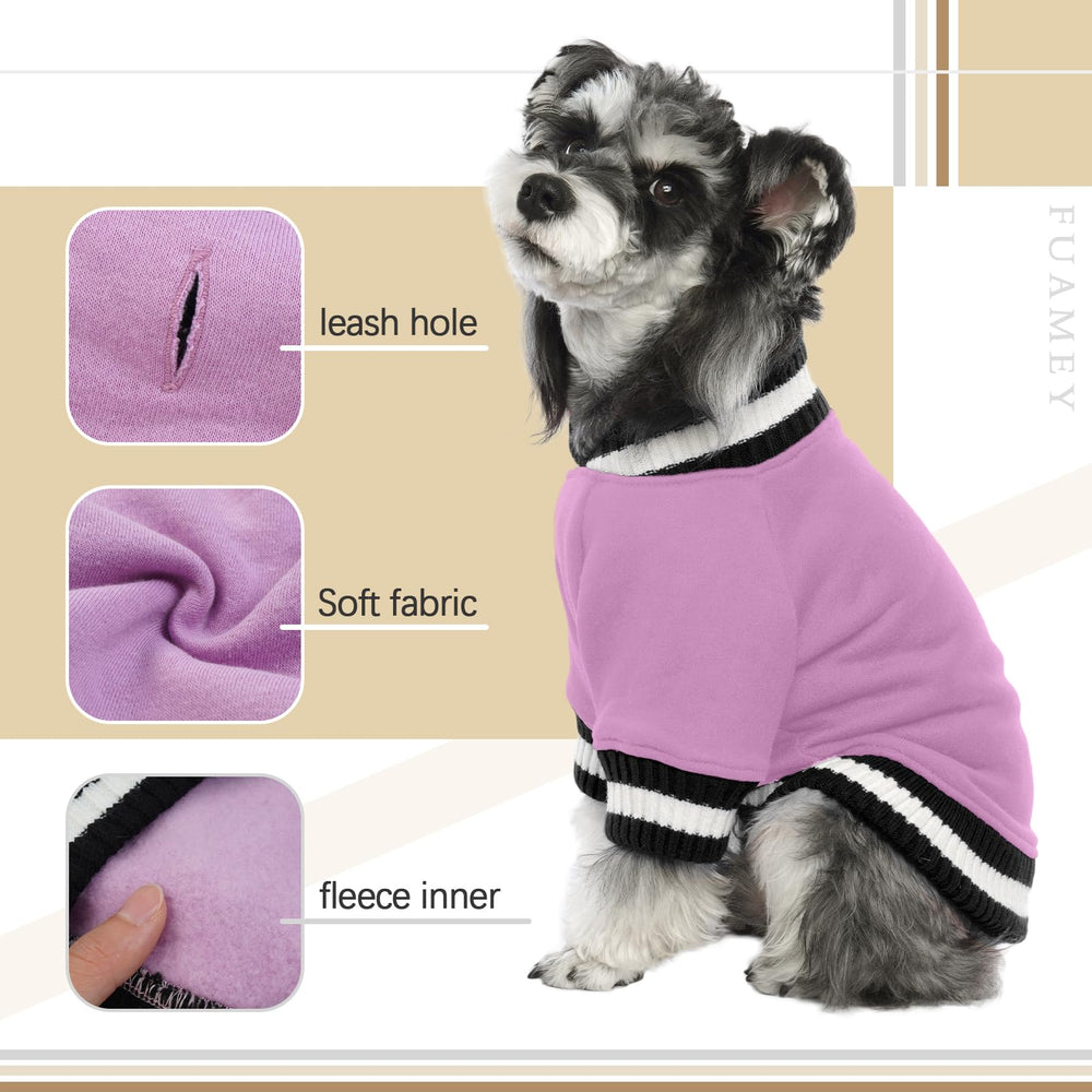 FUAMEY sudadera para perro, fácil lavado a máquina para limpieza rápida.