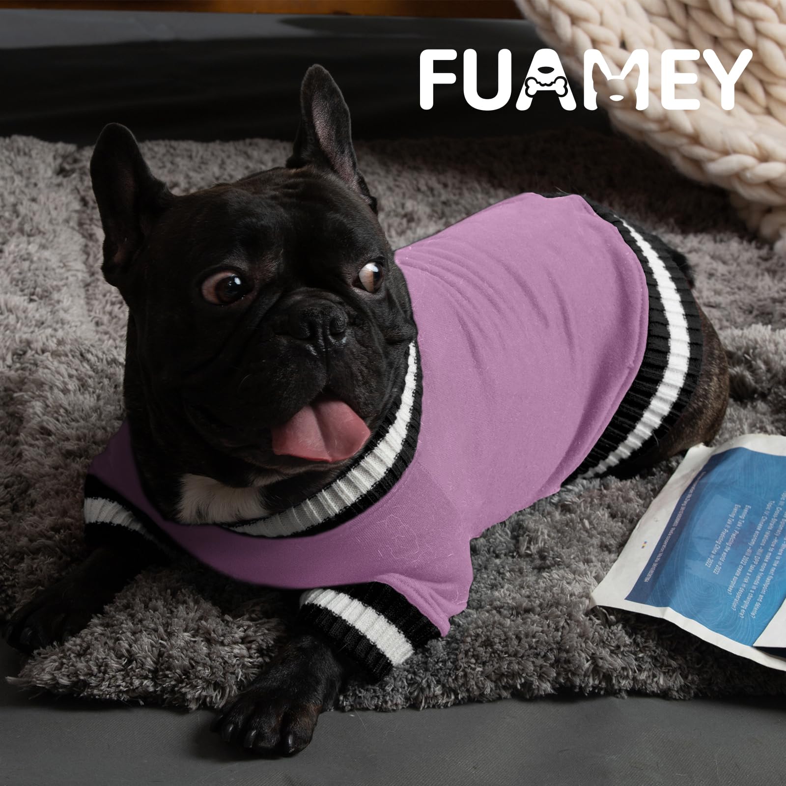 FUAMEY sudadera para perro, ideal para uso diario y paseos.