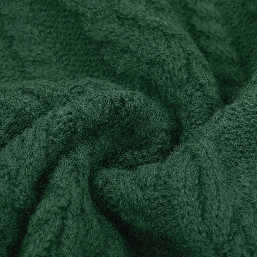 FUAMEY suéter verde, perfecto para ocasiones especiales y estilo