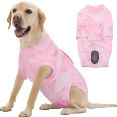 FUAMEY traje de recuperación para perros postoperatorio, cómodo y transpirable para la curación.