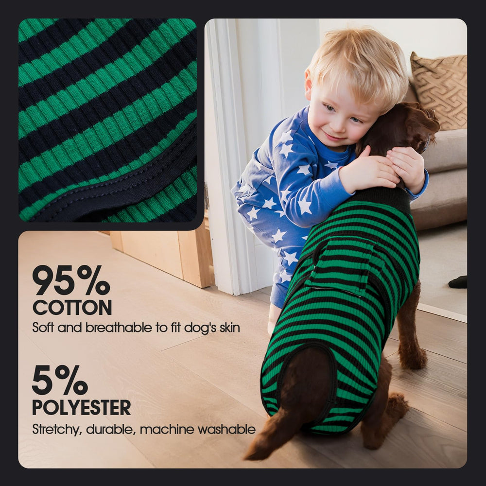 FUAMEY traje de recuperación para perros, usos múltiples, sirve como ropa de casa.