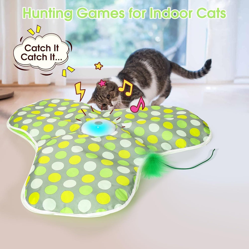 FUGODIWI Juguete Interactivo Gato con Sensor de Movimiento