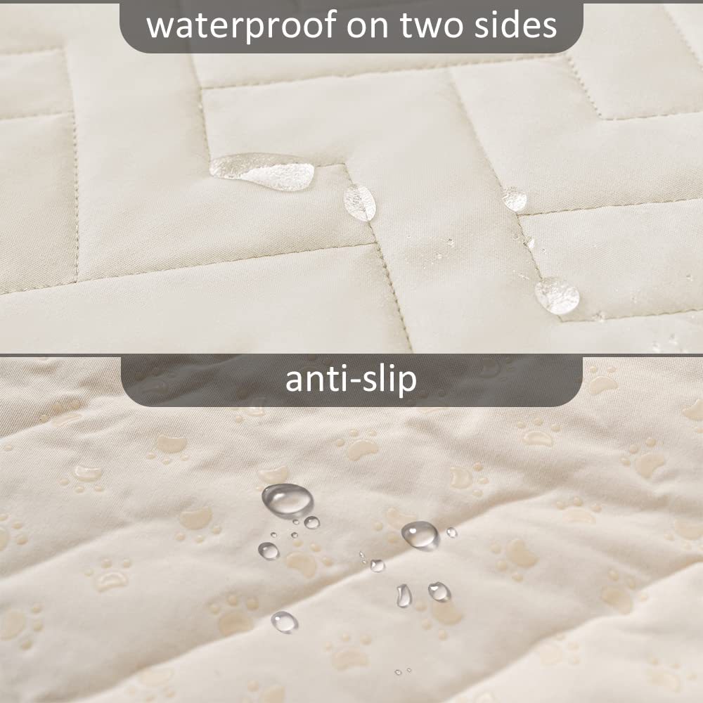 Cobertor Fuguitex antideslizante para cama de perro, evita deslizamientos.