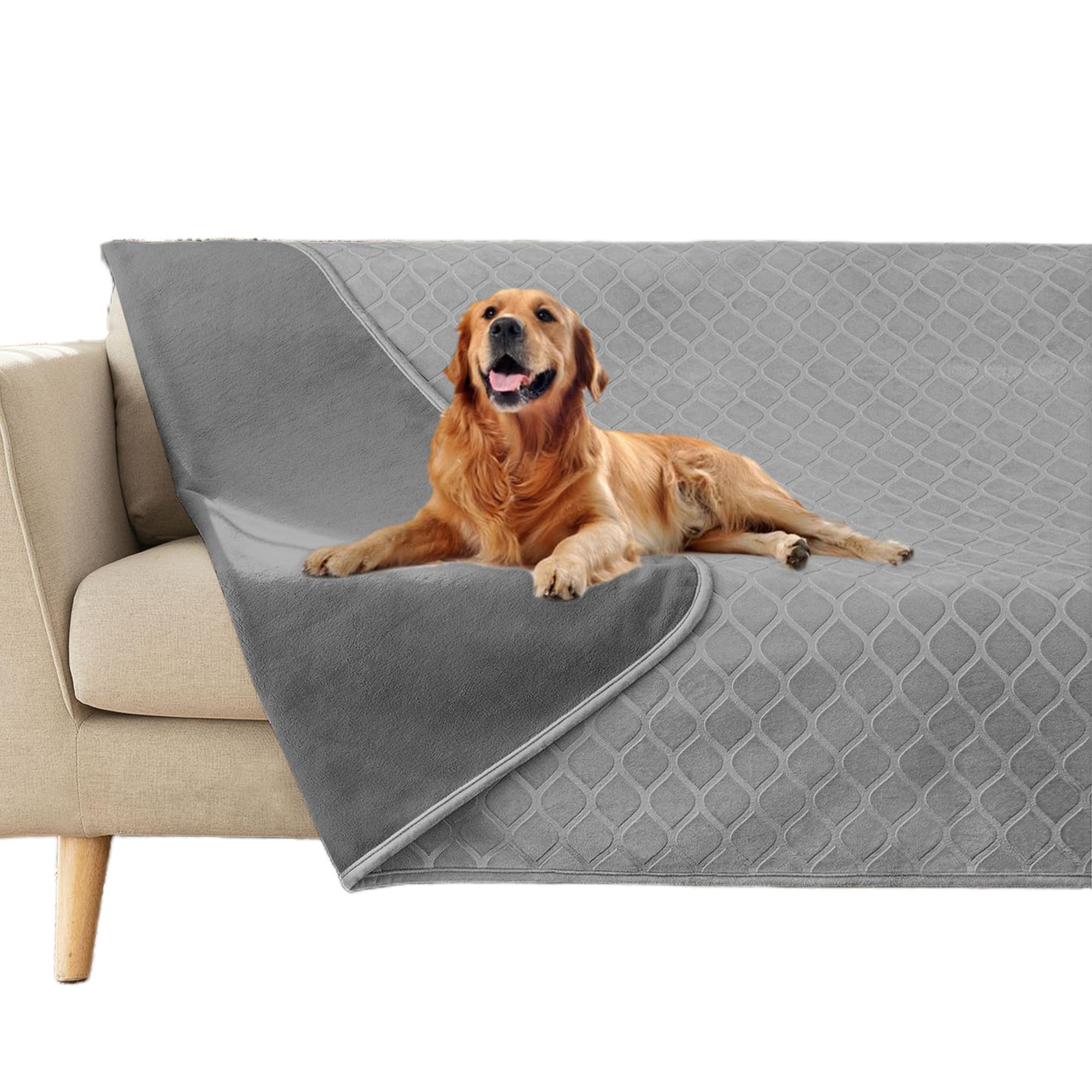 Fuguitex cobertor-perro-impermeable: protege muebles ante derrames.