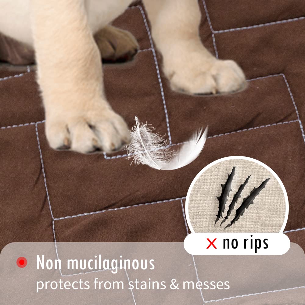 Cobertor sofá Fuguitex impermeable y lavable, ideal para salones con mascotas.