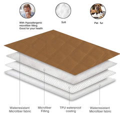 Cubre sofá impermeable Fuguitex, ideal para interiores y limpieza fácil.