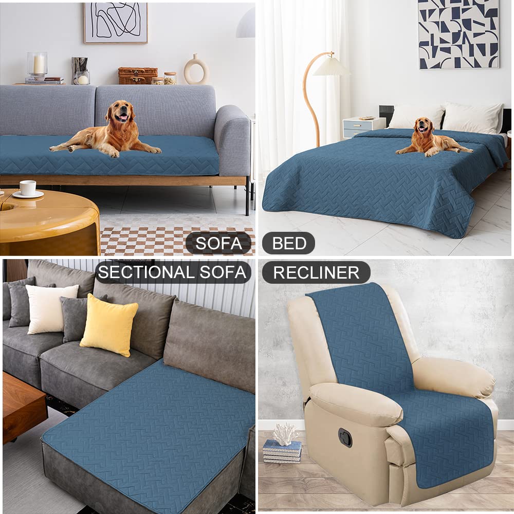 Fuguitex funda de protección para muebles, protege contra arañazos y pelos de mascotas.