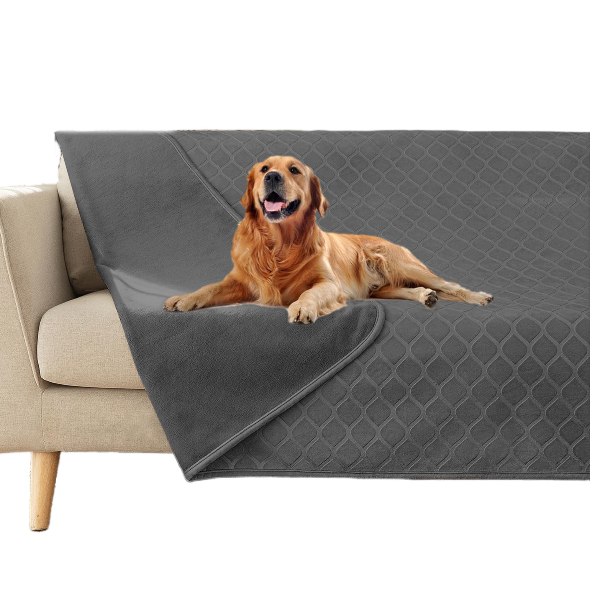 Manta impermeable Fuguitex para perros, doble cara, ideal para sofá.