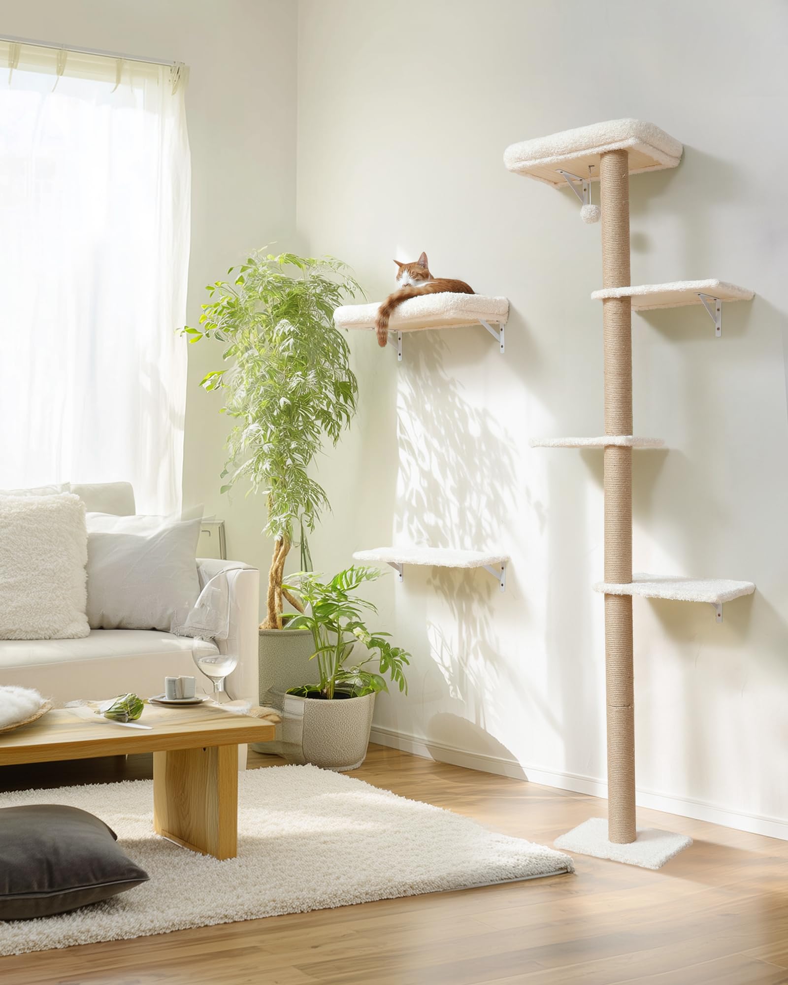 FUKUMARU ahorro-espacio-gatos: optimiza rincones y reduce desorden.