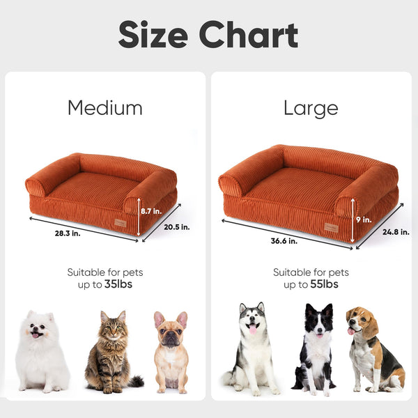 FUKUMARU cama grande apta para perros medianos o hogares con varias mascotas.