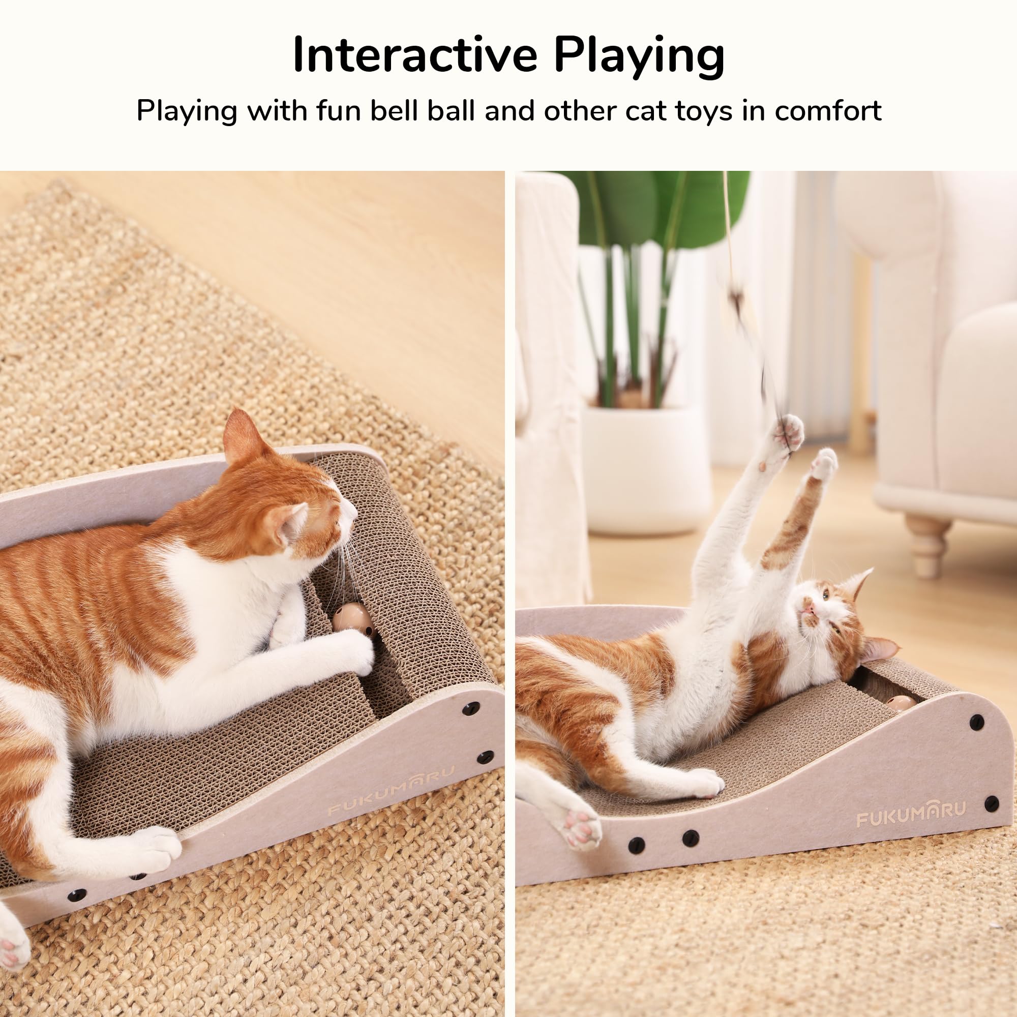 FUKUMARU diseño-ergonomico para gatos en casa.