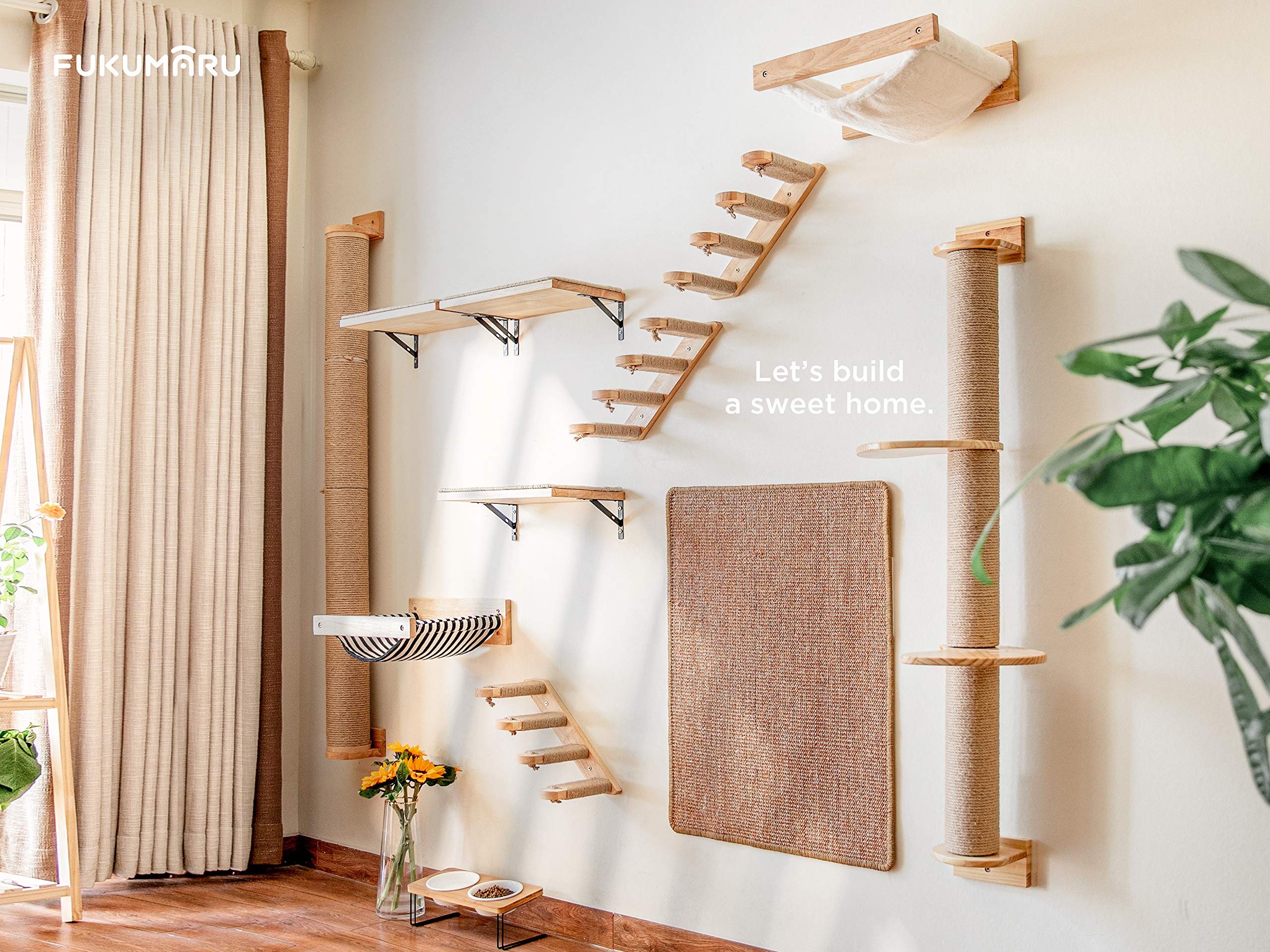 Diseño neutro de FUKUMARU que se integra con la decoración del hogar.