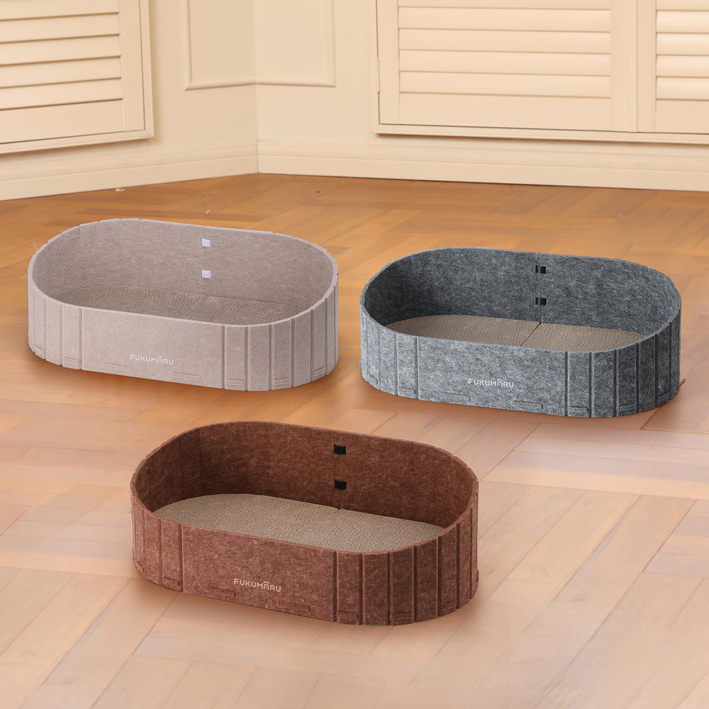 FUKUMARU, ideal para hogares con varias mascotas gracias a su amplio área de descanso.