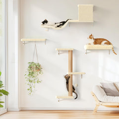 Estanterías de pared FUKUMARU 4 en 1 para descanso y juego vertical