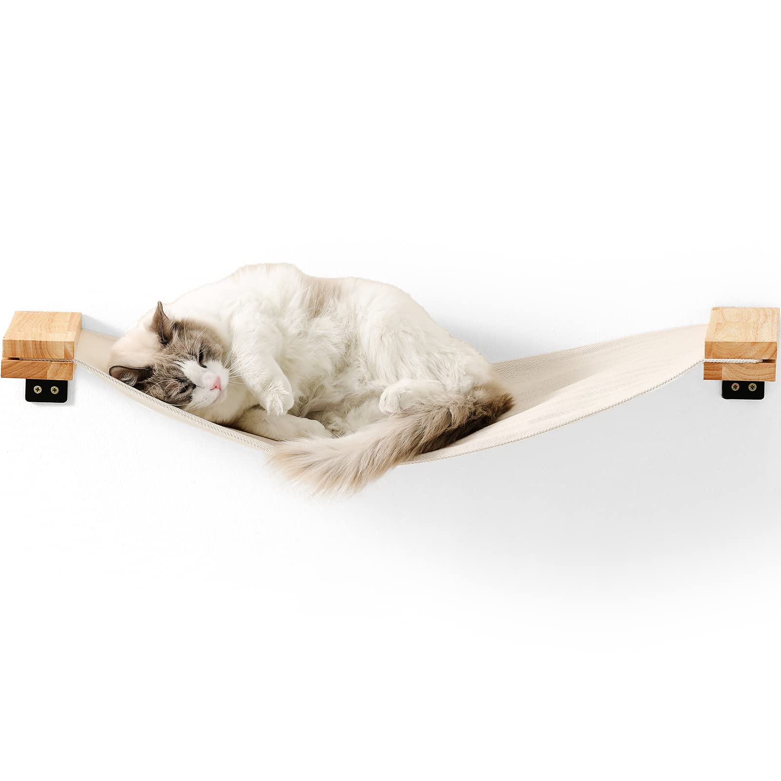 FUKUMARU estantería mural hamaca para gatos con amplio espacio para descansar