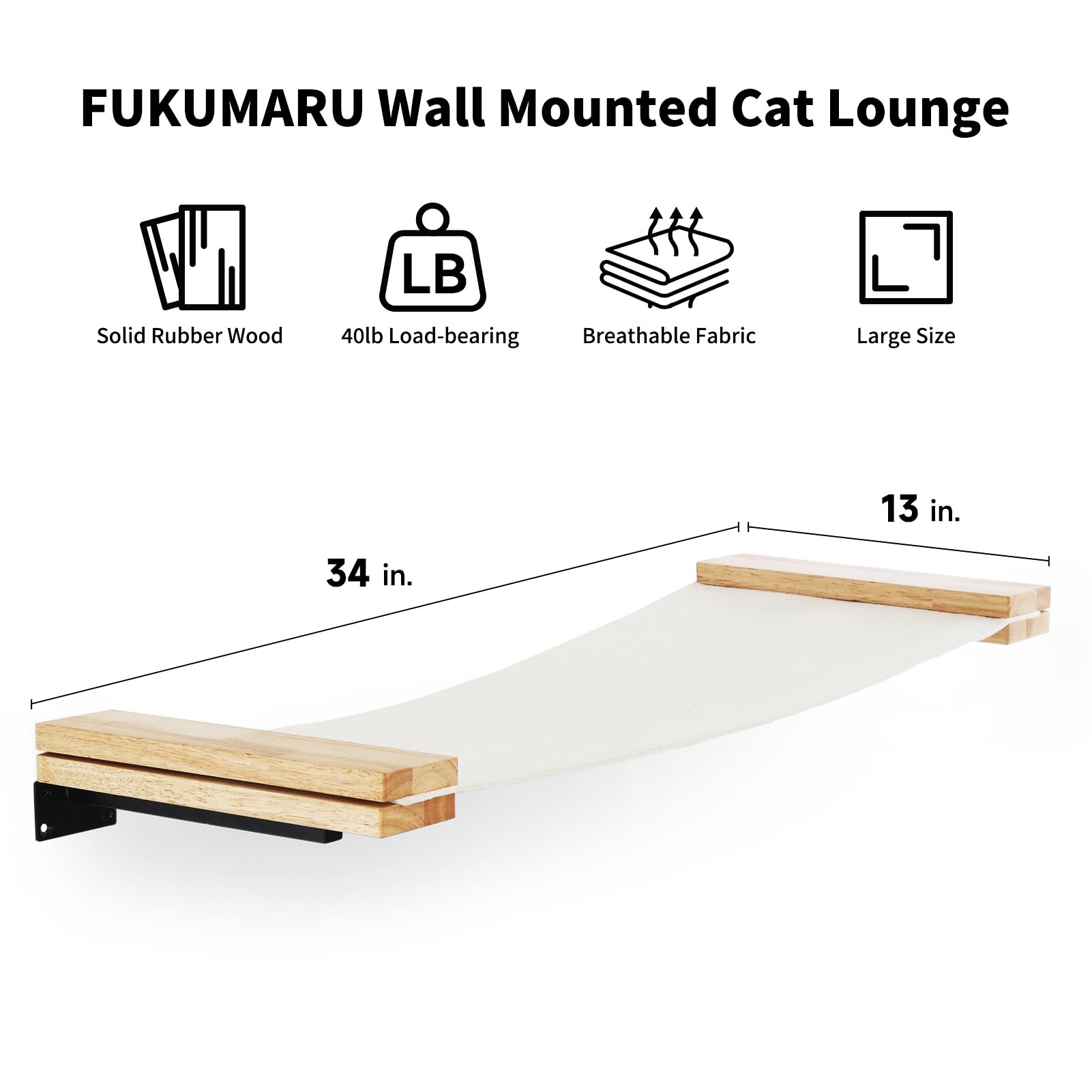 FUKUMARU gato percha vertical descanso facilita juego y observación desde altura
