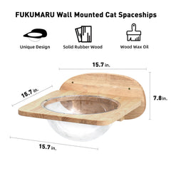 Pedales para pared de FUKUMARU, escalada estable para gatos.