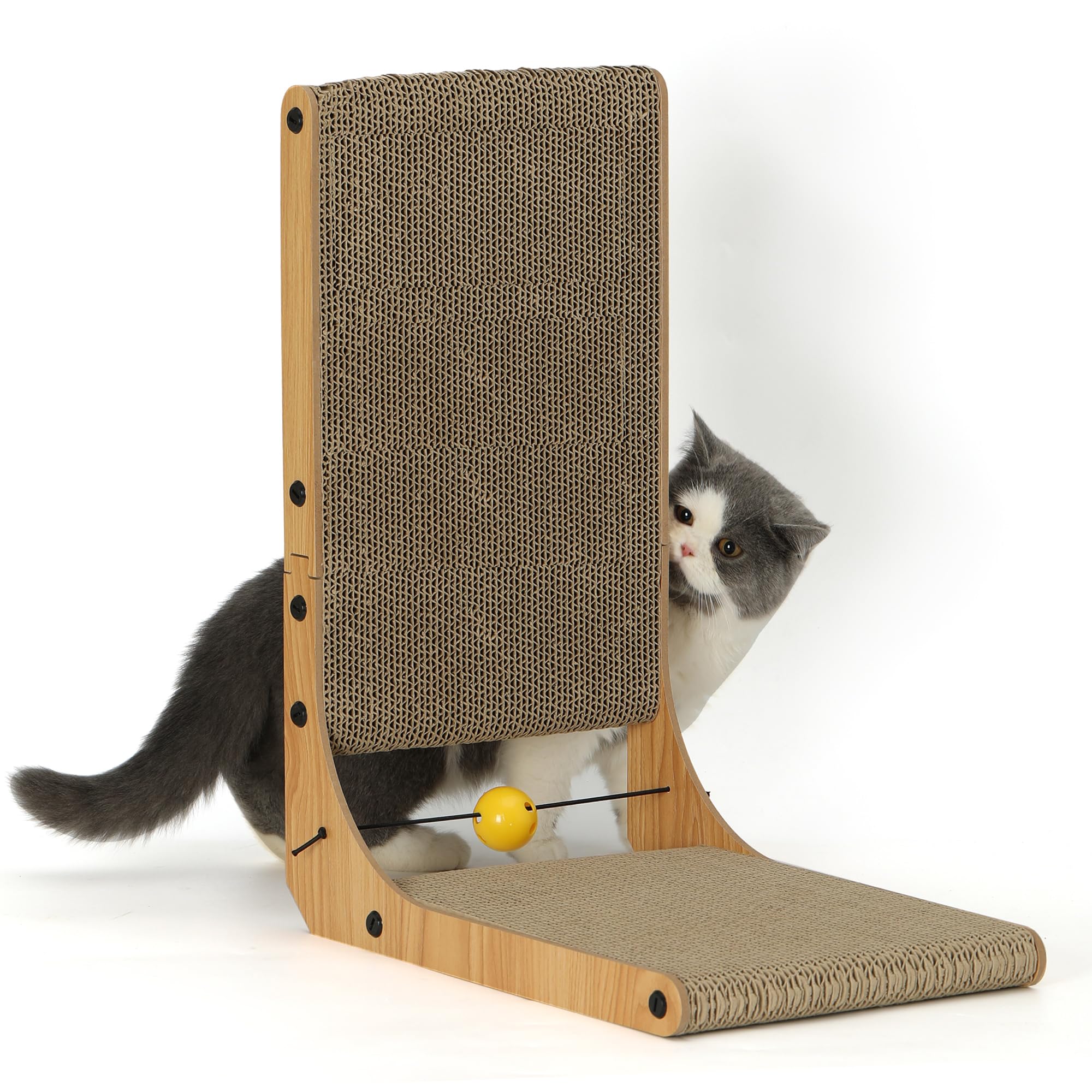 Protección de muebles con rascador FUKUMARU para gatos.