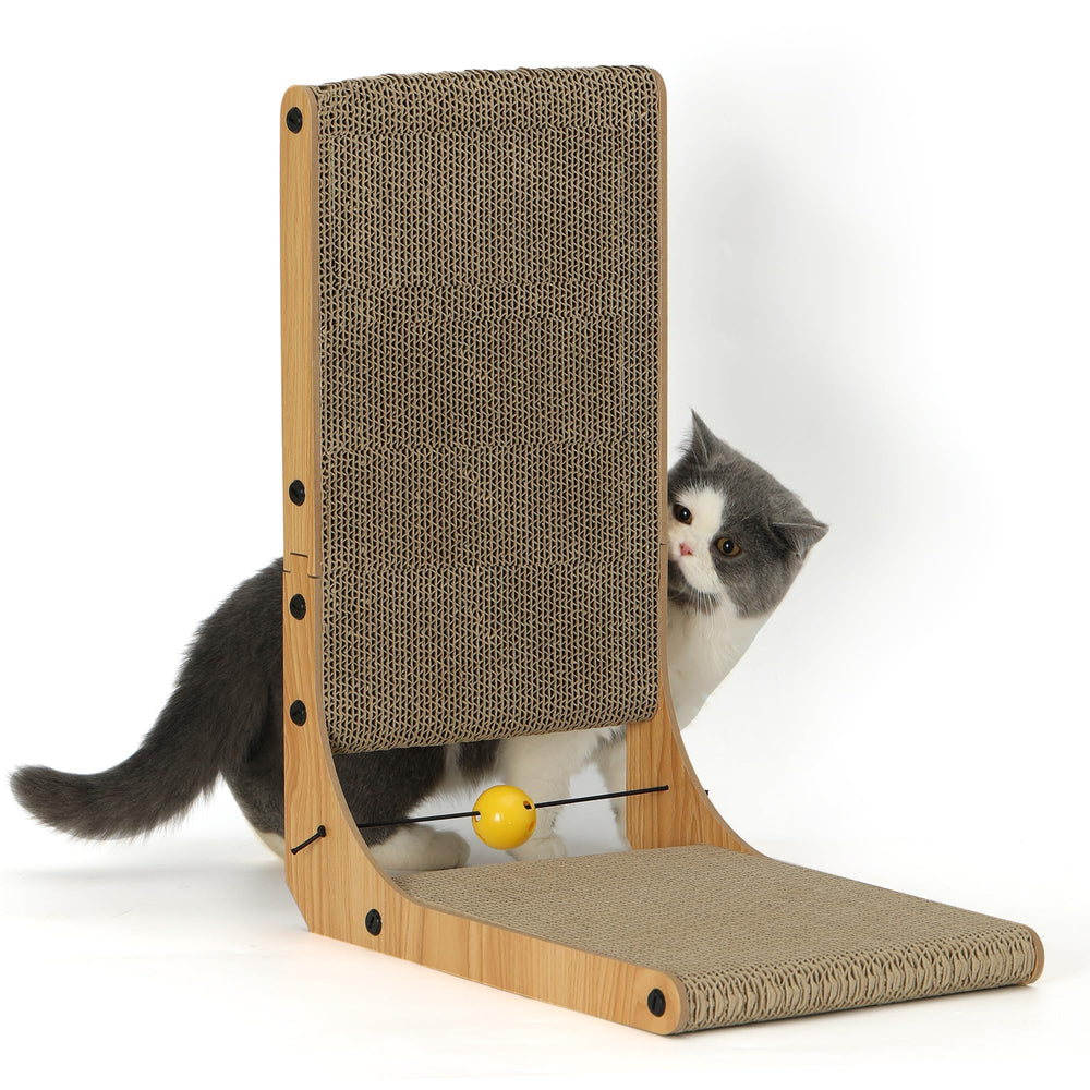 Protección de muebles con rascador FUKUMARU para gatos.