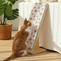FUKUMARU rasca-gato rampa ergonomica para estiramientos naturales.