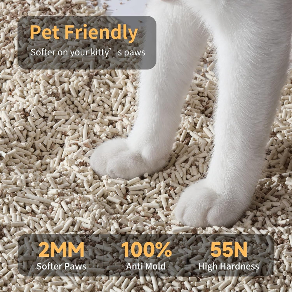 FUKUMARU Tofu Cat Litter aroma neutro para gatos sensibles.