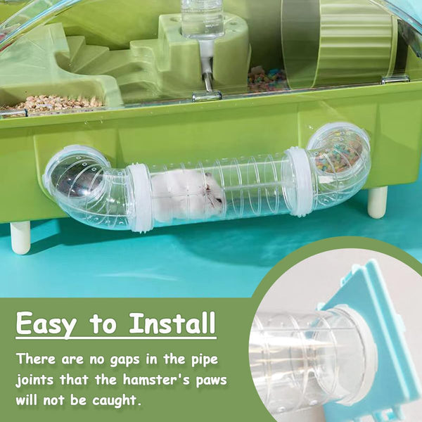 FULANDL tapon-hamster-6-4cm, cierre seguro para terminar secciones.