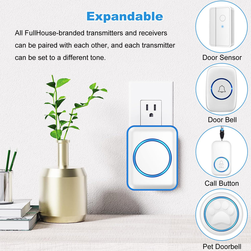 Full House velcro reutilizable para pegar en puerta o pared