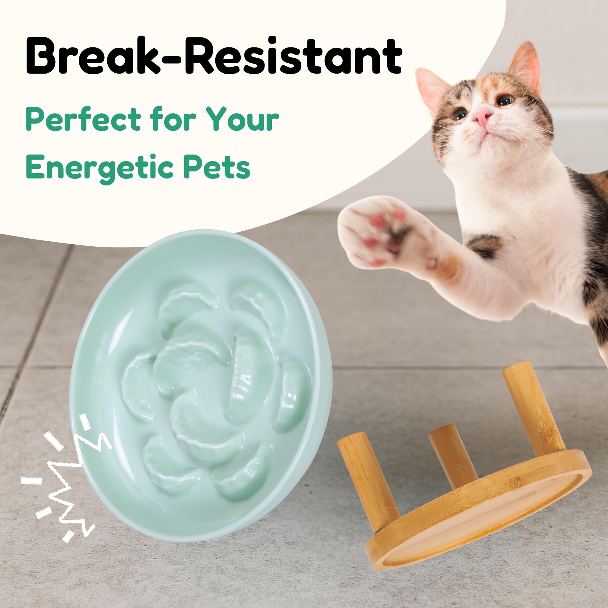 FullCharm capacidad de 7 onzas: porciones adecuadas para gatos pequeños.
