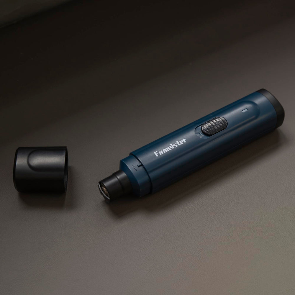 Fumeister: diseño ergonómico y ligero, fácil de manejar y transportar.