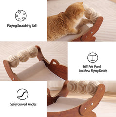 FUNACAY dimensiones amplias espacio cómodo para gatos grandes.