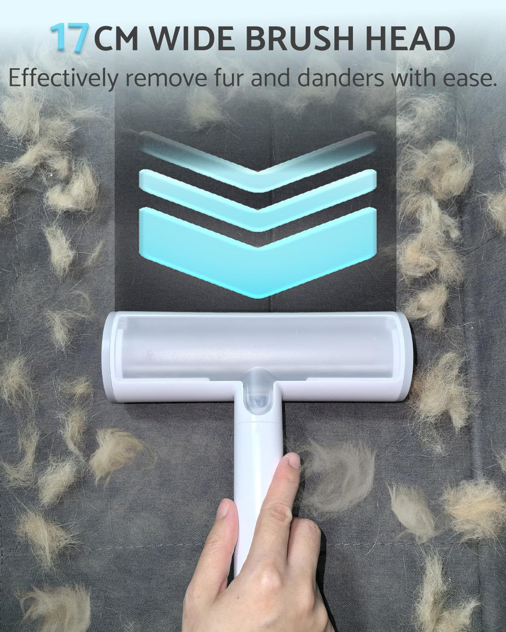 Funbuddy Sofá de tela con pelo recogido fácilmente.