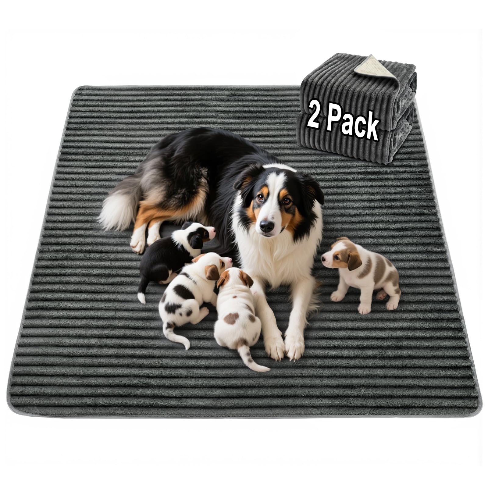 FunFurry almohadilla flannel 36x48: cobertura amplia para entrenamiento y descanso.