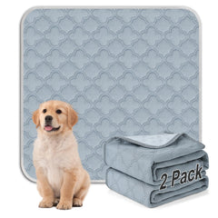 FunFurry almohadillas lavables para perros, 2 unidades, ideal para entrenamiento y descanso.