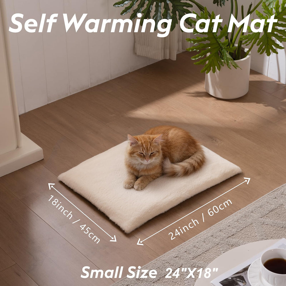 FunFurry cama gato auto-calentante apta para lavado a máquina.