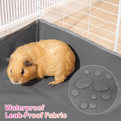 FunFurry interior impermeable gris evita filtraciones.