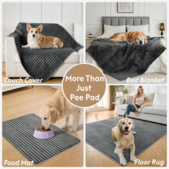 FunFurry pack de dos almohadillas para perros, opción reutilizable y sostenible.