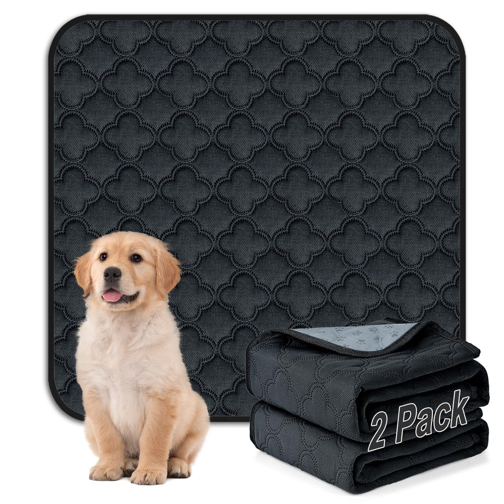 FunFurry pad lavable 12x12 gris, ideal para perros y gatos pequeños.
