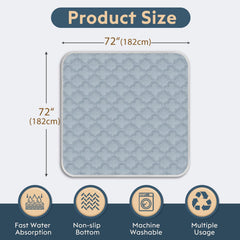 FunFurry pad absorción alta, control de olores y secado rápido para mascotas.