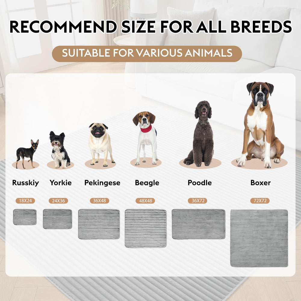 FunFurry capa impermeable protege suelos y muebles frente a fugas.