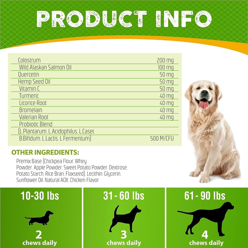 FURALAND Perro disfruta masticables para pelaje saludable.