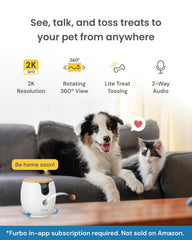 Furbo Mini 360° ofrece video 2K para ver en detalle desde casa.