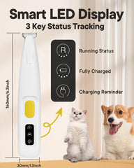 FURBONA cuerpo impermeable IPX4 facilita la limpieza después del grooming